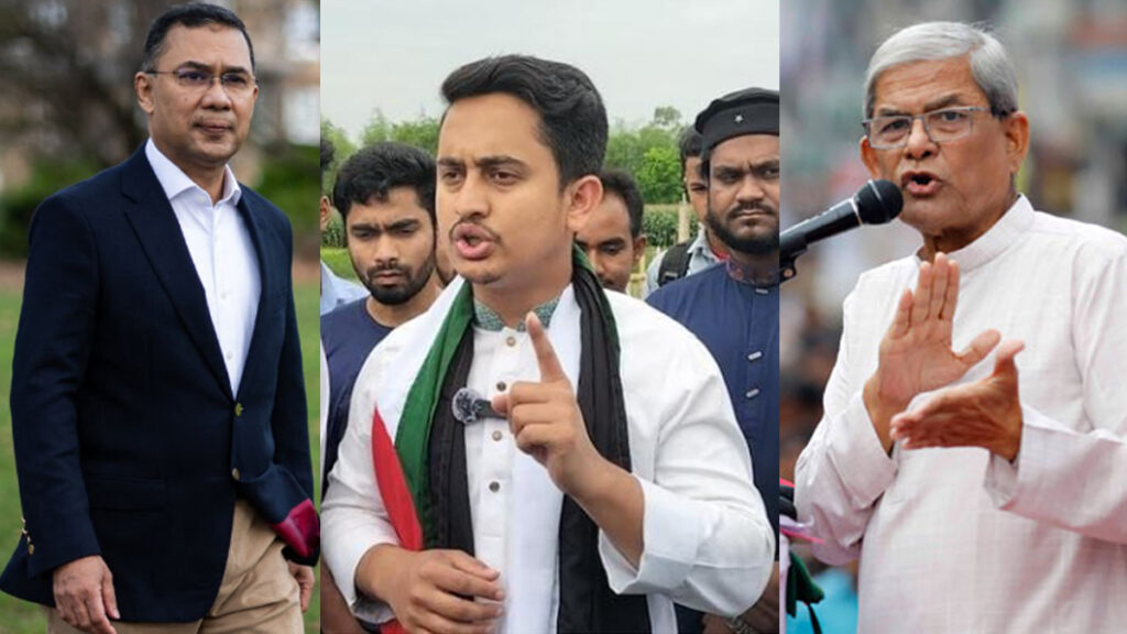 ফেসবুকে তারেক-ফখরুলকে ট্যাগ করে চাঁদাবাজির অভিযোগ তুললেন সারজিস