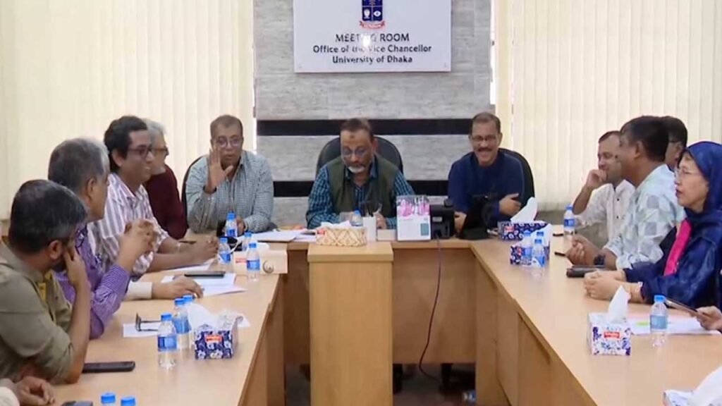 ঢাবির হলে ছাত্ররাজনীতি নিষিদ্ধই থাকবে, কার্যকর রোডম্যাপ আসছে