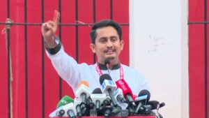 মুজিববাদী সংবিধান ভেঙে চুরে নতুন সংবিধান চাইতে এসেছি: সারজিস