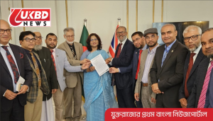আসন্ন নির্বাচনে প্রবাসীদের ভোটাধিকার নিশ্চিতের দাবিতে লন্ডনে হাইকমিশনে স্মারকলিপি পেশ